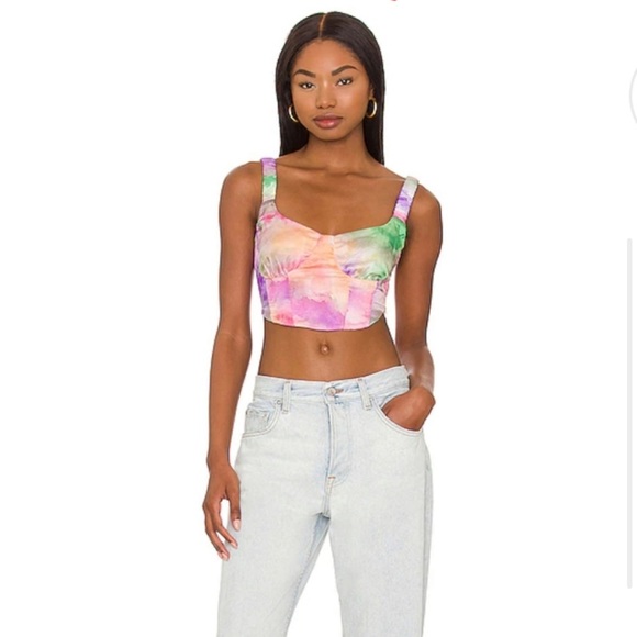 Bustier crop top - Picture 2 of 4